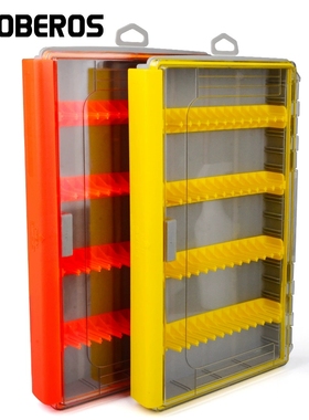 路亚渔具盒 米诺波帕铅笔塑料饵收纳盒 单面路亚饵PP渔具盒批发