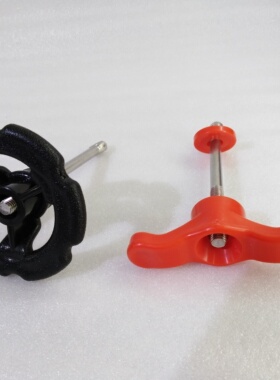 过滤机把手304不锈钢活接135螺丝M10压紧把手过滤桶开关红色把手