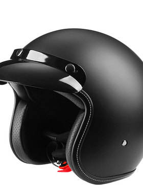 BYB/亚比雅701复古头盔摩托车头盔时尚半盔成人电动头盔骑行头盔