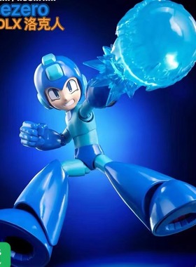 threezero 3a MDLX 洛克人 10.2cm 成品可动人偶模型手办 现货