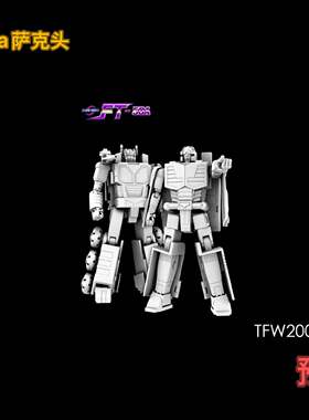 FT-50A ft50A 头领战士 萨克巨人头 萨克 第三方成品可动变形玩具