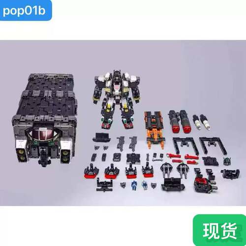 原始擎天OP柱模型 pop01B暗黑戴亚克隆变形玩具ko