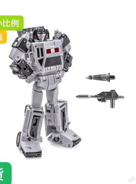 Newage NA H69P 白色飞毛腿 警戒线  小比例 变形玩具 现货