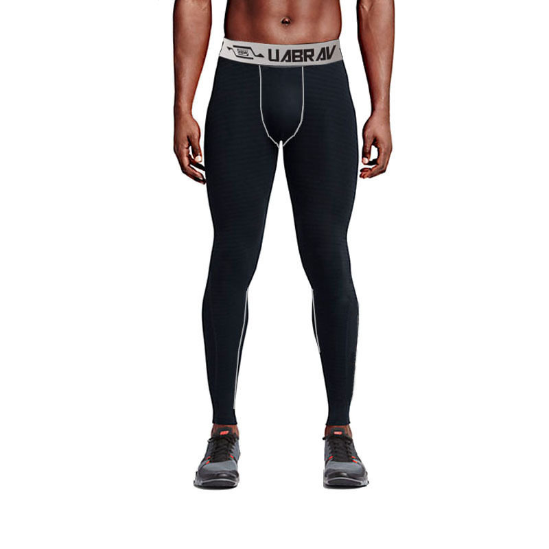 男士加绒打底速干跑步秋冬pro篮球压缩运动紧身裤健身运动长裤