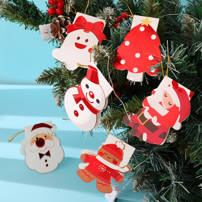 悠卡社带挂绳贺卡小卡片