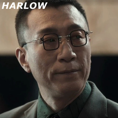 孙红雷眼镜框男女黑色板材方框复古日潮近视可配镜片设计师眼镜架