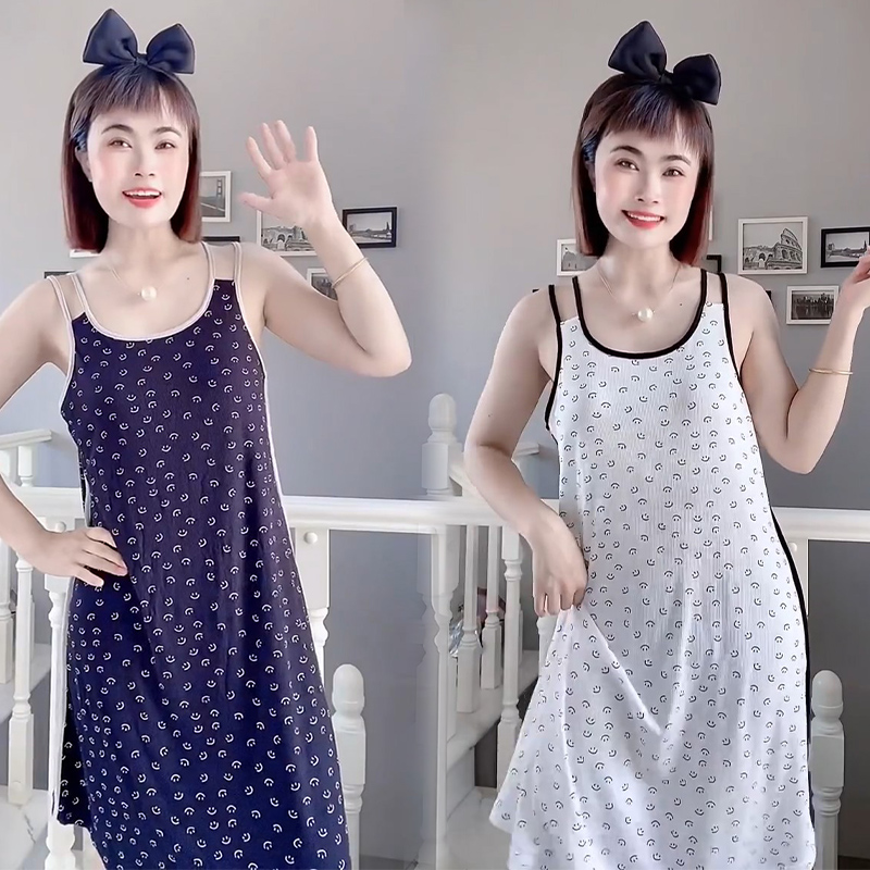 莫代尔大码睡裙薄款夏季