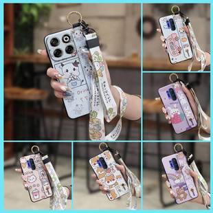 适用中兴Blade 简约潮流动漫软壳情侣纯色防尘 V70手机壳男女款