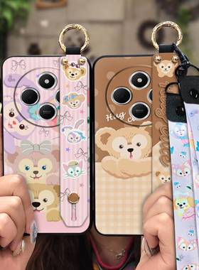 适用红米14C 4G/14R 5G/A3 Pro 4G/POCO C75手机壳可爱腕带散热