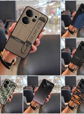 适用Tecno Camon20 Premier/传音CK9n手机壳防尘质感腕带拼图