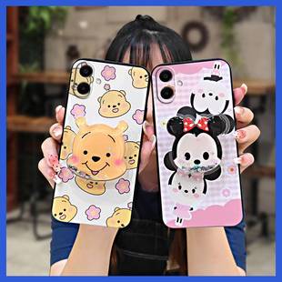 新款 适用三星A06 M手机壳透明趣味搞怪男女款 A065F 旋转奢华