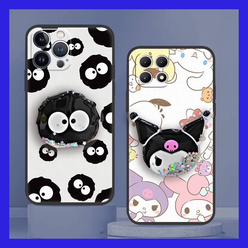 适用TCL T-Mobile-Revvl7手机壳搞怪简约趣味旋转流沙青春防尘