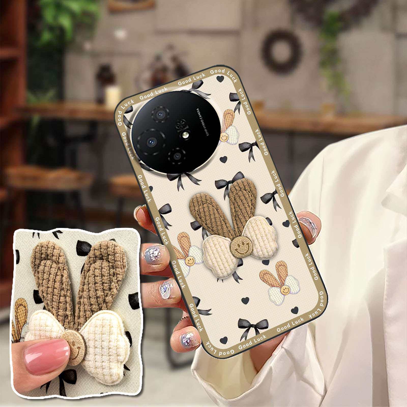 适用TCL 50 Nxtpaper 5G/50Pro Nxtpaper 5G/P10手机壳刺绣个性