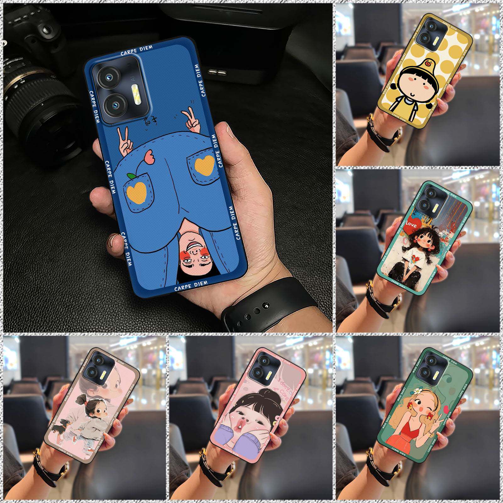 适用欧奇C35/Oukitel C36手机壳潮流简约纯色卡通青春防尘软壳