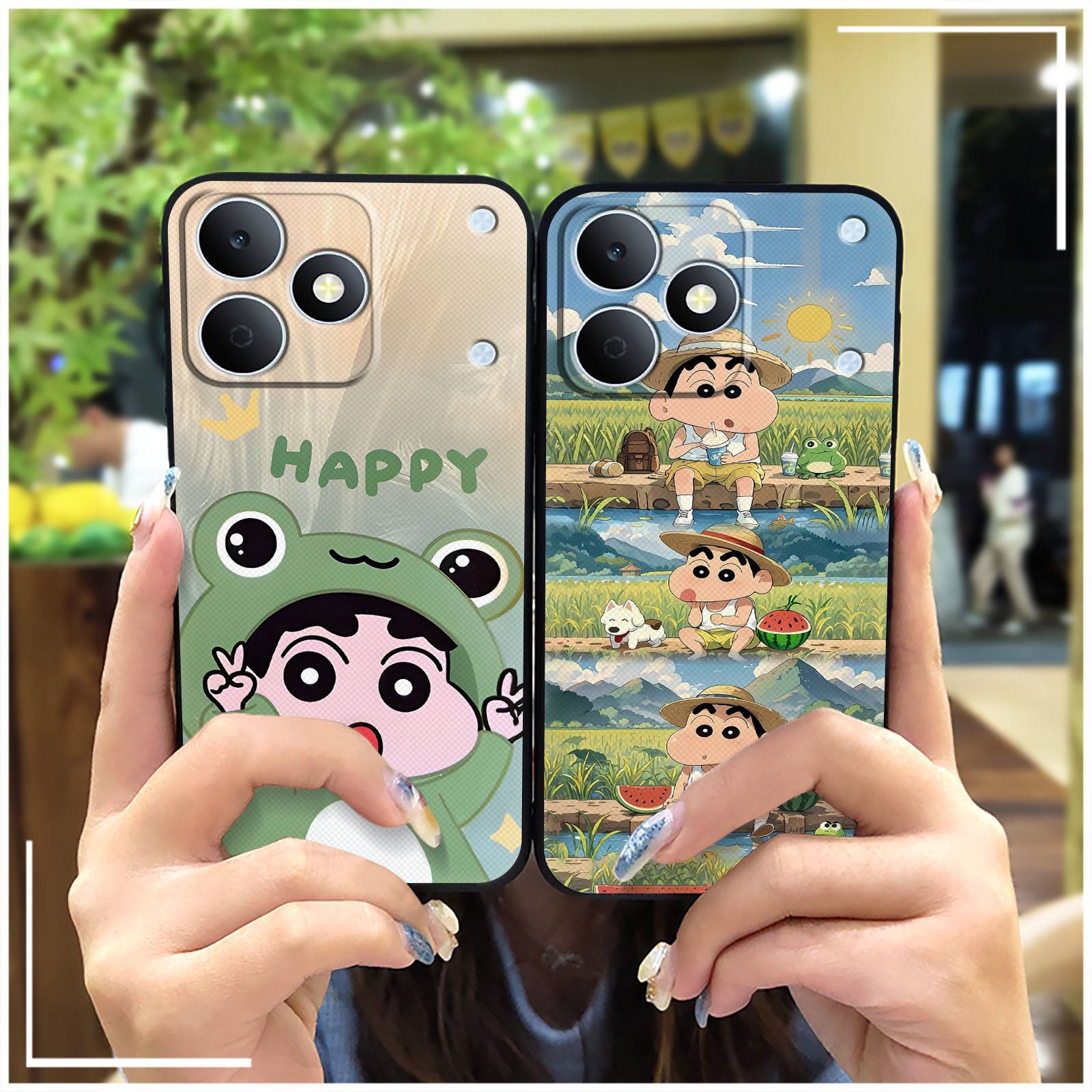 适用OPPO Realme Note80 4G手机壳蜡笔动漫青春全包边新款搞怪