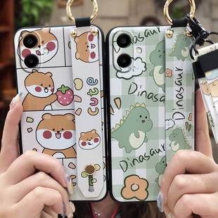 M手机壳纯色软壳新款 A065F 奢华质感腕带防尘 适用三星A06