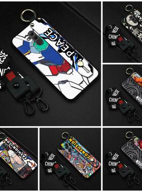 适用OPPO A5 5G 2025国内版/F29 5G手机壳腕带卡通液态指环趣味