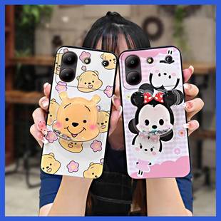 趣味个性 适用中兴A54 A54手机壳动漫透明流沙新款 Blade 散热 ZTE