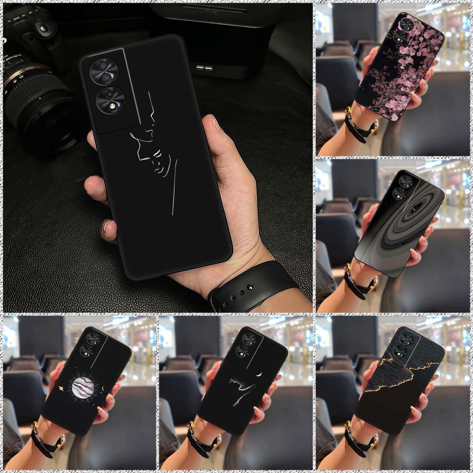 适用TCL 40 NxtPaper 4G/50 SE手机壳动漫创意CP奢华硅胶潮流