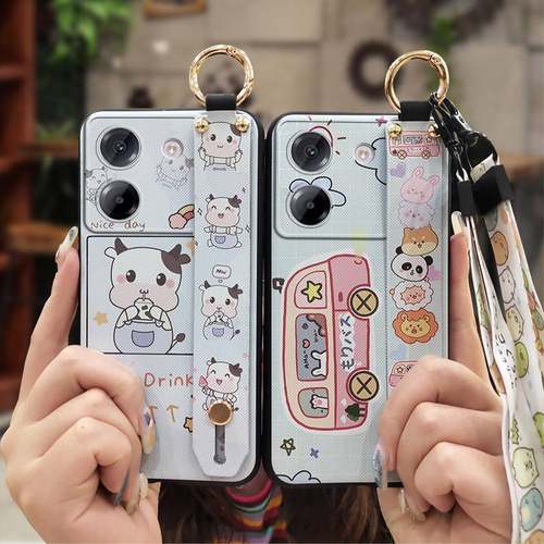 适用小米Poco M7 Pro 5G手机壳奢华趣味软壳动漫支架散热质感