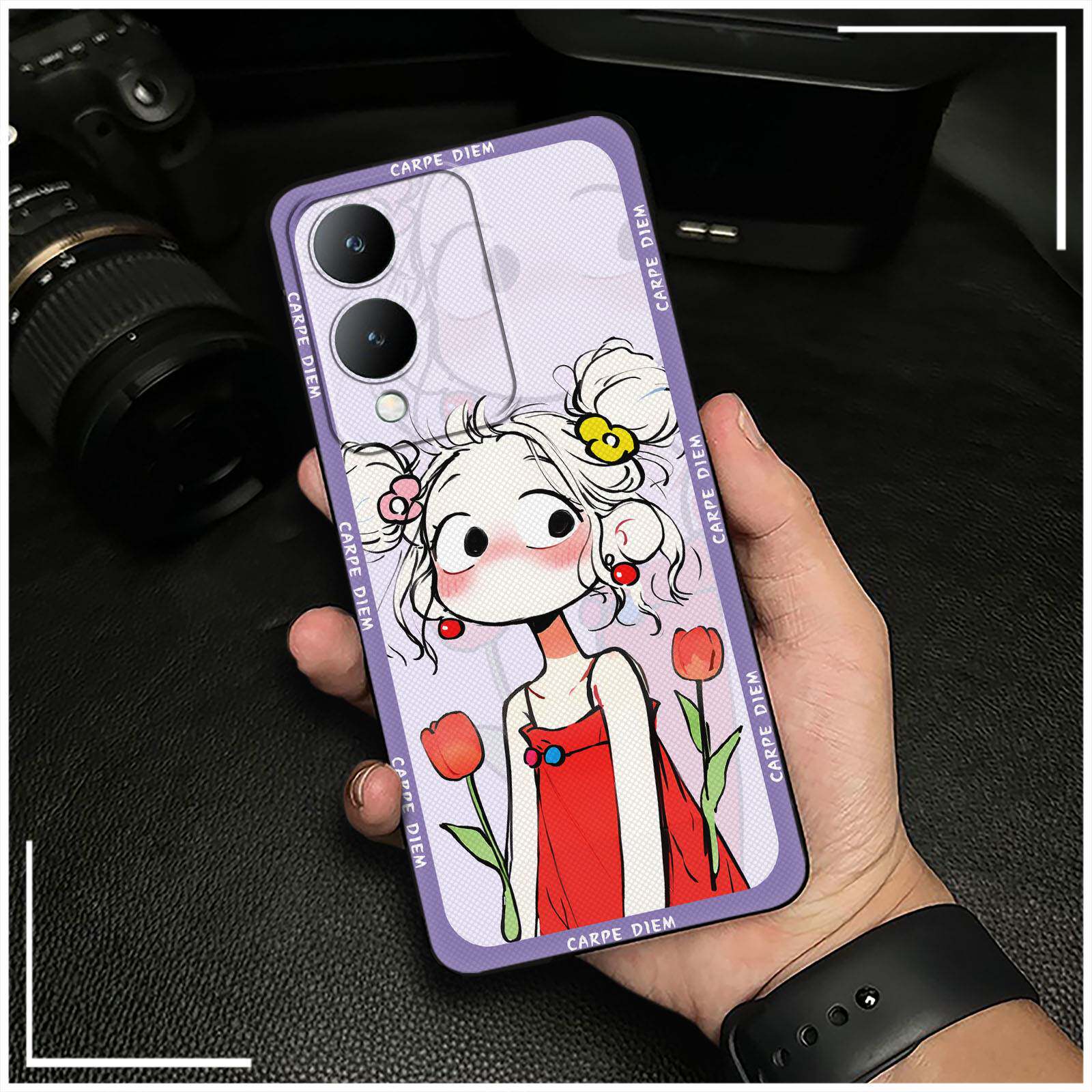 适用VIVO G2 5G/Y28 5G/Y36i/Y36 5G手机壳防尘数码情侣创意质感