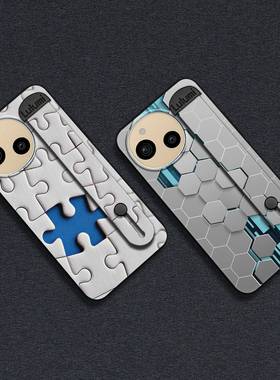 适用夏普Aquos sense9/SHG14/SH-53E手机壳几何个性潮流全包新款