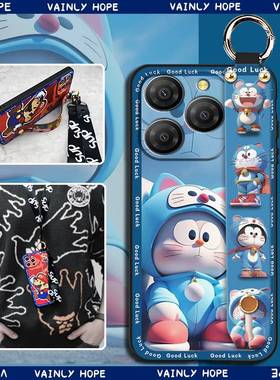 适用凌度Shark9 5G/Blackview Shark9 5G手机壳支架新款卡通腕带