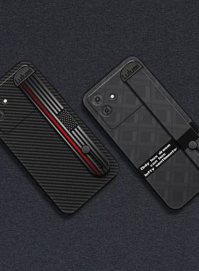 适用库柏Note21/Cubot手机壳硅胶质感商务腕带新款个性软壳潮流