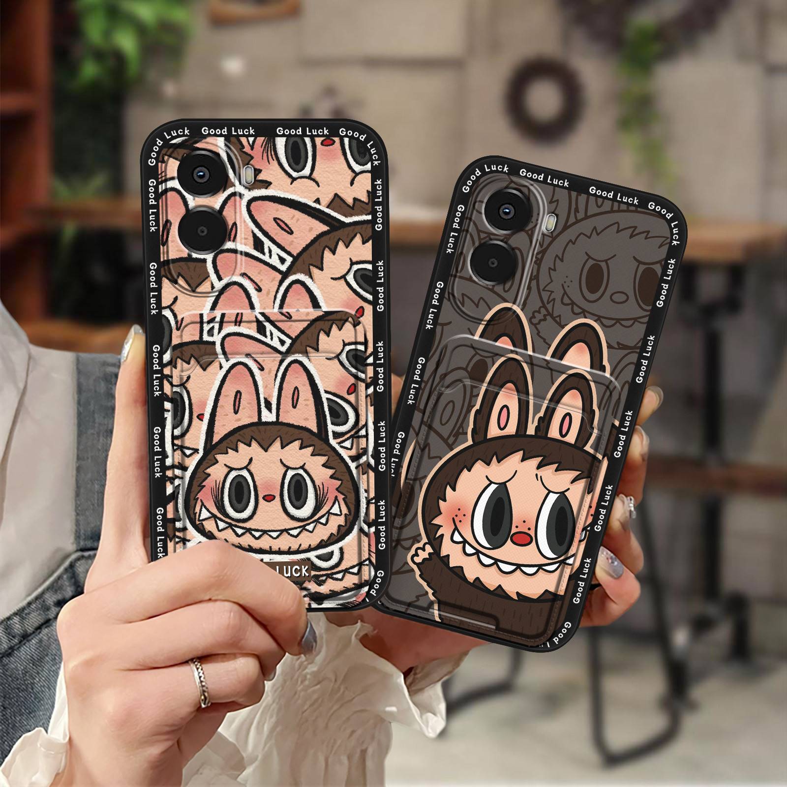 适用小米Poco M7 4G/M7 Plus 5G手机壳男女款防尘卡槽卡套趣味