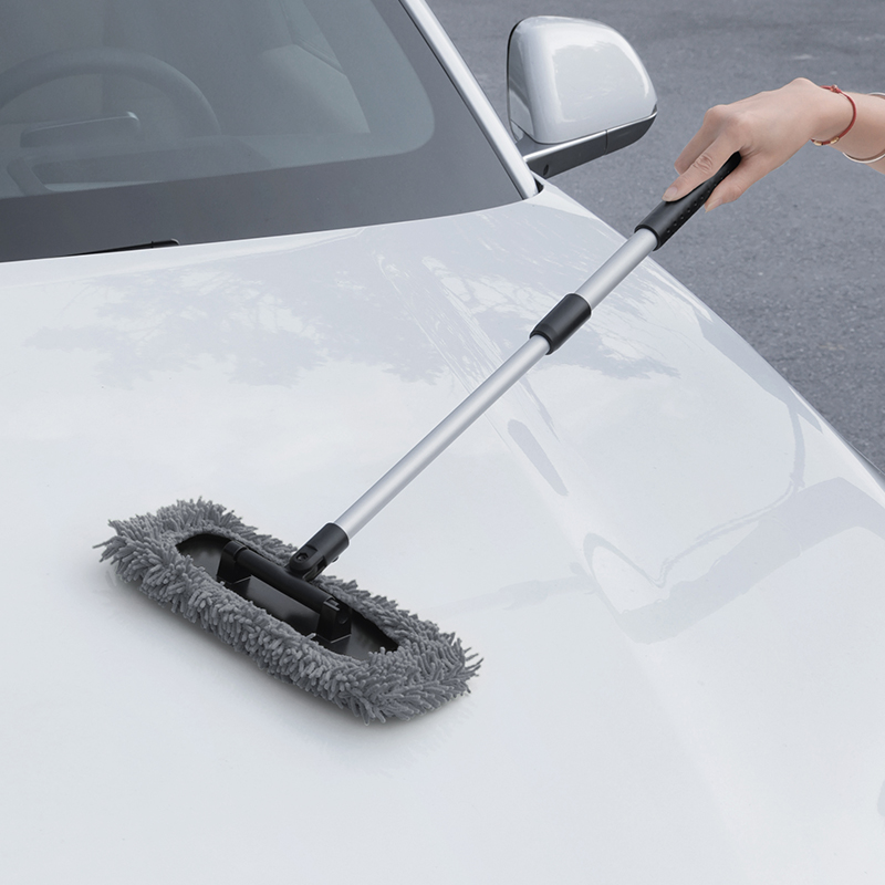 长款车内伸缩雨刮器手柄擦玻璃专用工具除尘全套清洁擦车神器货车