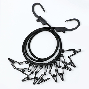 车载晾衣绳车内挂衣架汽车后备箱拉绳行李固定绑带自驾游旅行用品