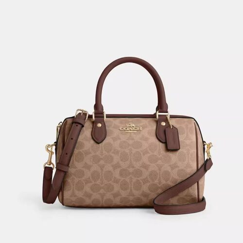 COACH/蔻驰女包大号波士顿包水桶包正品轻奢包包单肩斜挎手提包女