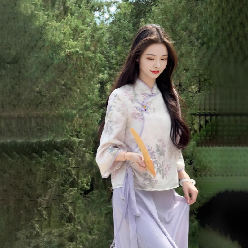 新中式女装2025秋冬新款两件套装