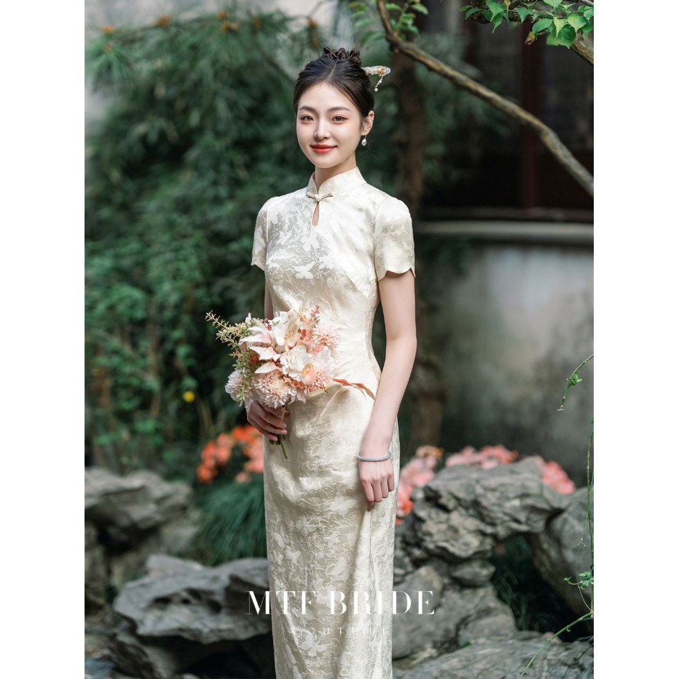【蝶影】订婚礼服礼裙2025夏季