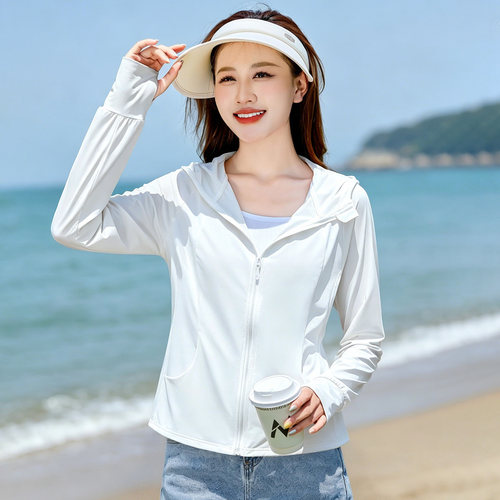 冰丝凉感防晒衣女夏季透气薄外套