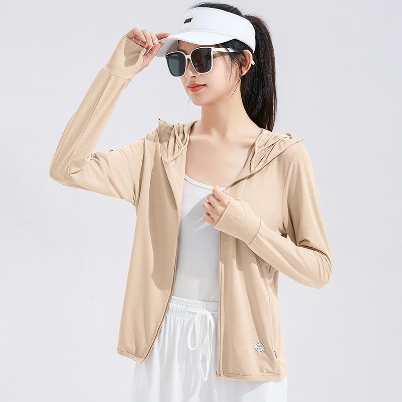 冰丝修身防晒衣女夏季薄款