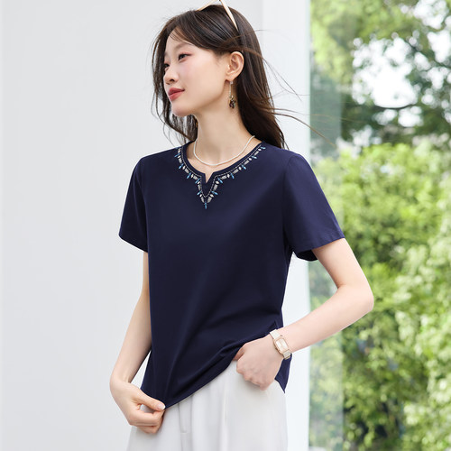 高级感短袖t恤女2026新款