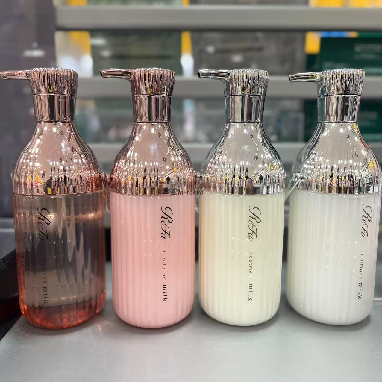 日本refa蛋白質修復洗發水護發素