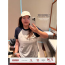 老章和小胖PONGKIKI大码女装莱赛尔凉感棉插肩短袖T胖mm正肩上衣