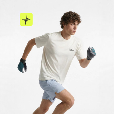 抗菌运动速干圆领T恤春夏新品户外运动登山防晒凉感短袖体恤男士