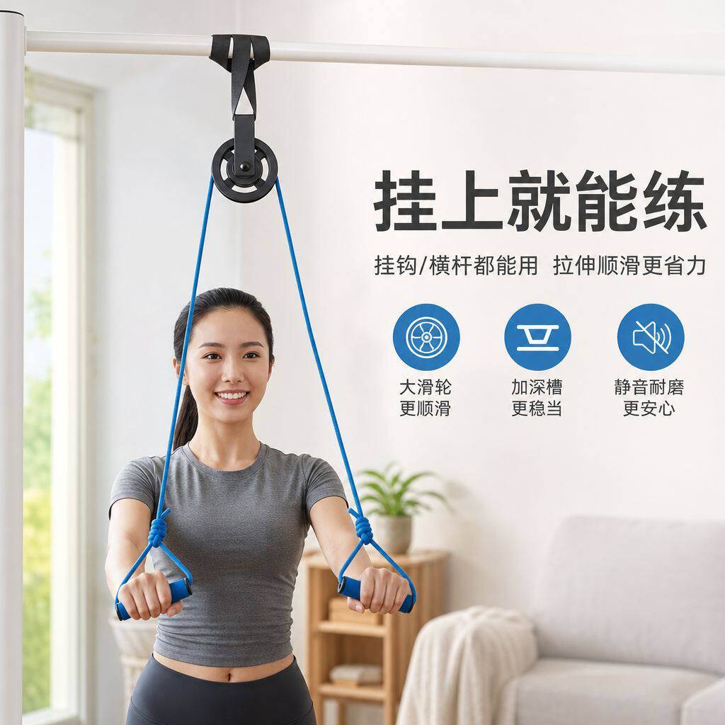 上肢手部胳膊拉力绳拉力器挂钩款
