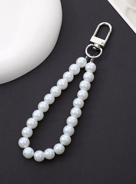 化妆包珍珠链配件公仔卡通礼品手机背包挂件钥匙扣卡口饰品女玩偶