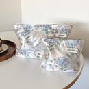 2026新款 大容量化妆包杂物旅行内胆刺绣卫生巾收纳包 高级感便携式