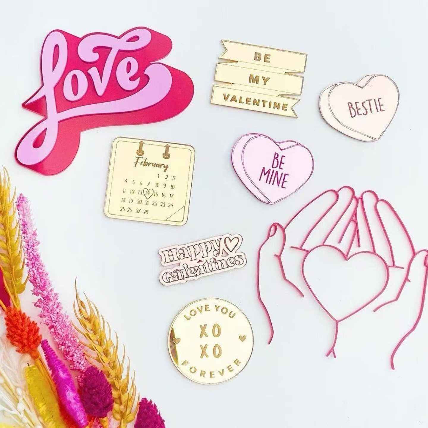 情人节系列ins风打标情人节亚克力蛋糕装饰情人节蛋糕装饰蛋糕,节庆用品/礼品,蛋糕/烘焙装饰用品,淘宝优惠券,粉丝福利购,淘宝优惠卷