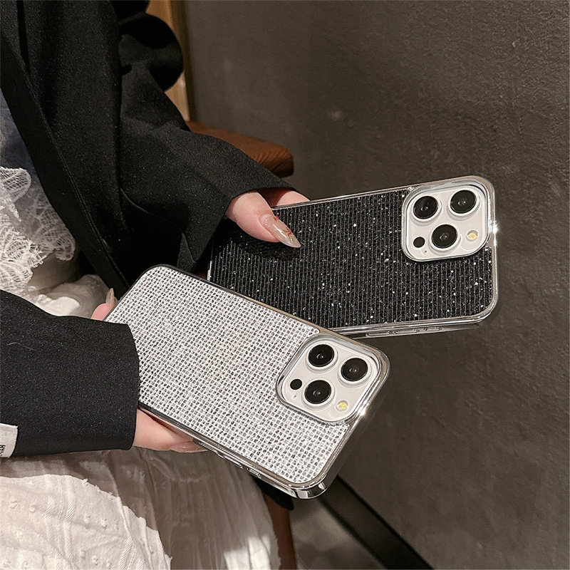适用iPhone15promax手机壳轻奢手提斜跨小众12欧美苹果女款13全包14plus保护套防摔