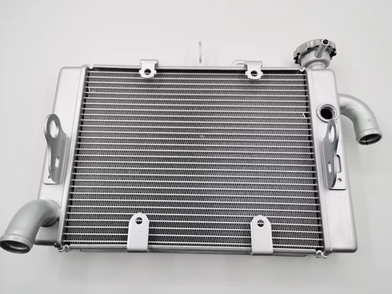 适用摩托车赛350 qj350gs-f摩托车水箱总成水冷散热器冷却器