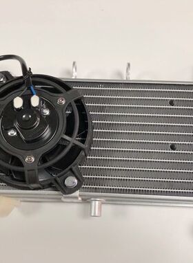 适用摩托车阿普利亚CR150 APR150-6散热器 水箱 CR150水箱 含风扇