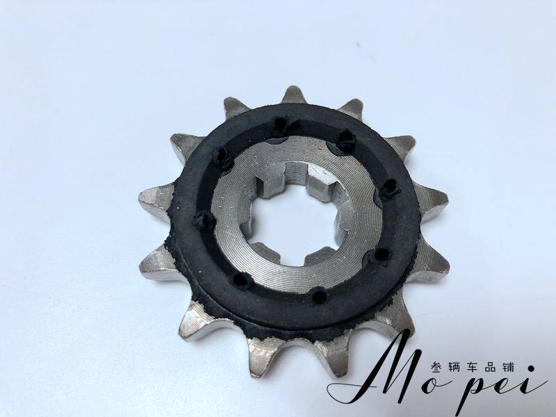 适用铃木摩托车配件GX125小链轮小飞SJ125-A小齿轮SJ125-B小链盘