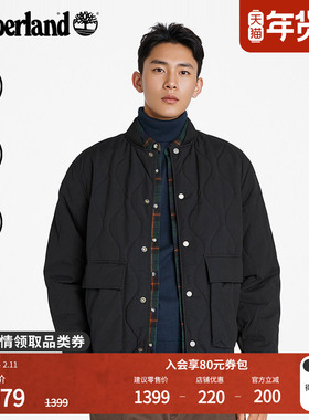 Timberland添柏岚官方男装棉服夹克外套保暖冬新户外防泼水|A6N3Y