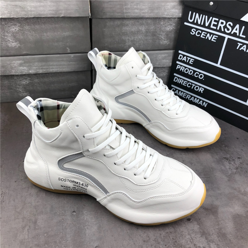 秋季新款欧洲站高帮老爹鞋休闲鞋